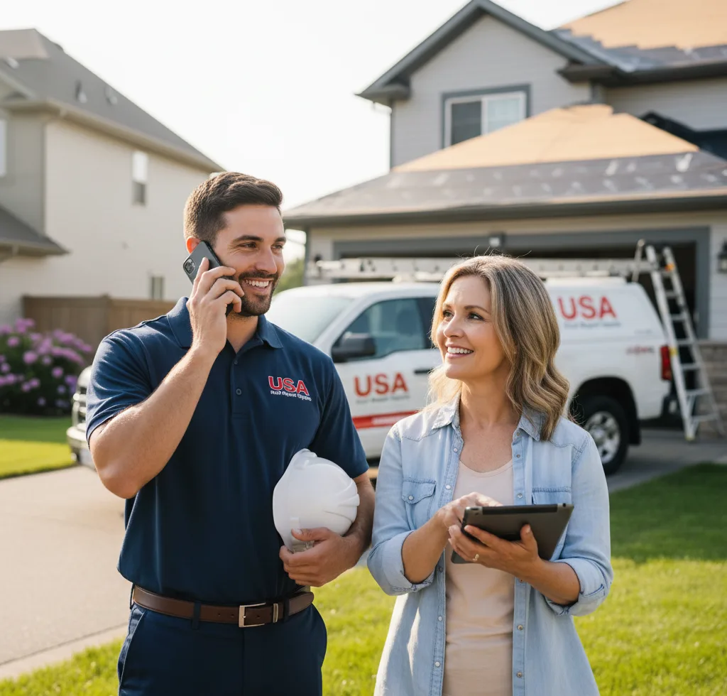 USA Roof Repair Experts customer support in Brigham City